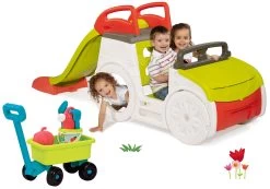 Kletterset Adventure Car Smoby Mit Rutsche 150 Cm Lang Und Trolley Zum Schleppen Mit Einem Eimerset Ab 24 Monaten 35 Kletterset Adventure Car Smoby Mit Rutsche 150 Cm Lang Und Trolley Zum Schleppen Mit Einem Eimerset Ab 24 Monaten -Garten Spielzeug Laden 840205set 17 smoby set 2