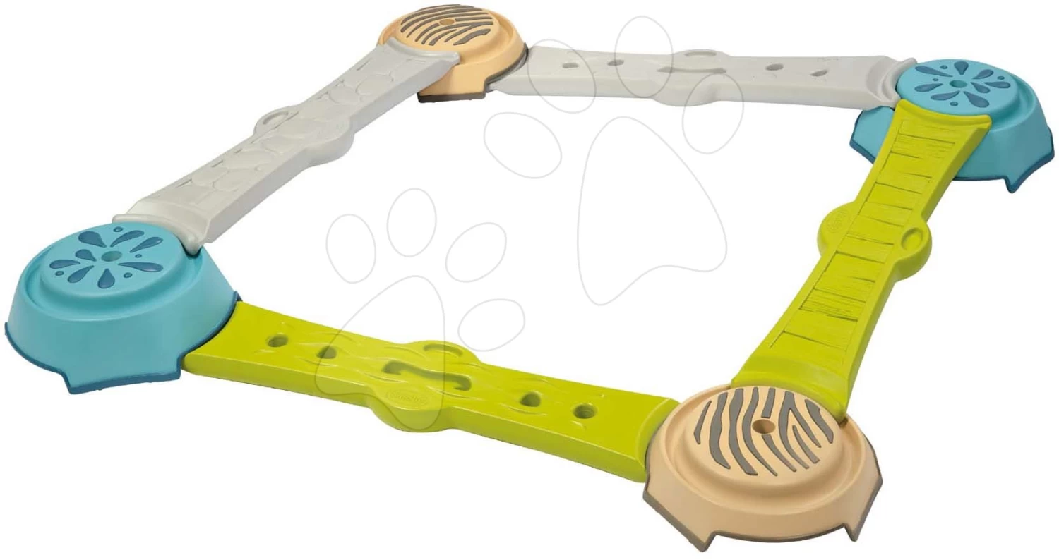 Abenteuerstrecke Adventure Course Smoby 4 Gehwege Und 4 Stützpunkte Für Die Entwicklung Der Motorischen Sinne Der Kinder Ab 24 Monaten SM840400 4 Abenteuerstrecke Adventure Course Smoby 4 Gehwege Und 4 Stützpunkte Für Die Entwicklung Der Motorischen Sinne Der Kinder Ab 24 Monaten SM840400 – Bild 2