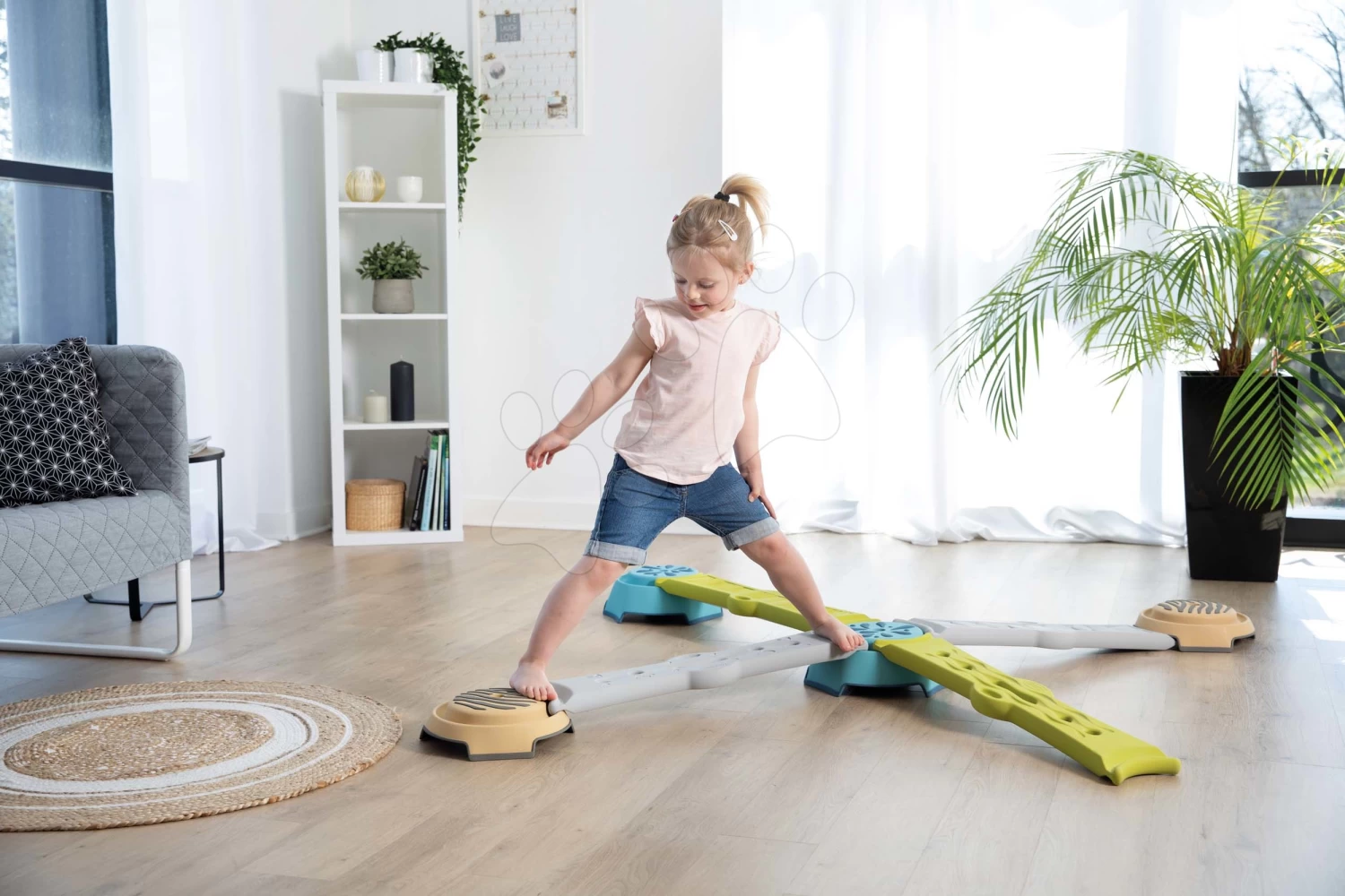 Abenteuerstrecke Adventure Course Smoby 4 Gehwege Und 4 Stützpunkte Für Die Entwicklung Der Motorischen Sinne Der Kinder Ab 24 Monaten SM840400 12 Abenteuerstrecke Adventure Course Smoby 4 Gehwege Und 4 Stützpunkte Für Die Entwicklung Der Motorischen Sinne Der Kinder Ab 24 Monaten SM840400 – Bild 10