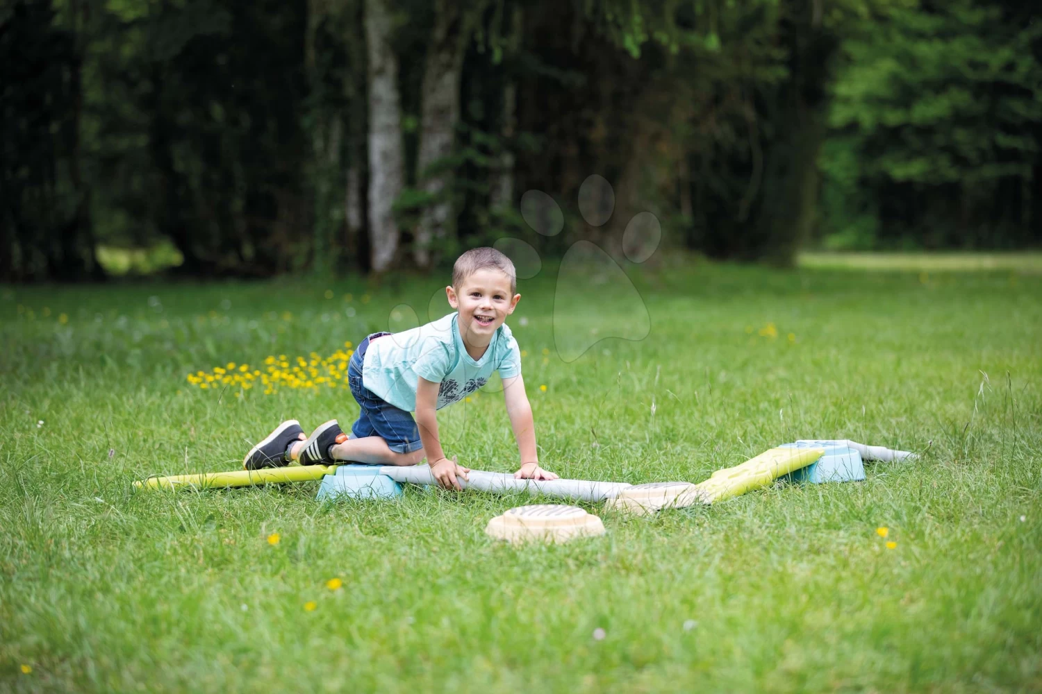 Abenteuerstrecke Adventure Course Smoby 4 Gehwege Und 4 Stützpunkte Für Die Entwicklung Der Motorischen Sinne Der Kinder Ab 24 Monaten SM840400 15 Abenteuerstrecke Adventure Course Smoby 4 Gehwege Und 4 Stützpunkte Für Die Entwicklung Der Motorischen Sinne Der Kinder Ab 24 Monaten SM840400 – Bild 13