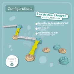 Abenteuerstrecke Adventure Course Smoby 4 Gehwege Und 4 Stützpunkte Für Die Entwicklung Der Motorischen Sinne Der Kinder Ab 24 Monaten SM840400 38 Abenteuerstrecke Adventure Course Smoby 4 Gehwege Und 4 Stützpunkte Für Die Entwicklung Der Motorischen Sinne Der Kinder Ab 24 Monaten SM840400 -Garten Spielzeug Laden 840400 t smoby draha