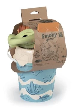 Eimerset Aus Zuckerrohrpflanze Bio Sugar Cane Bucket Smoby 6 Teile - Aus Der Smoby Green Kollektion 100% Recycelbar Ab 18 Monaten -Garten Spielzeug Laden 862122 f smoby vedierko