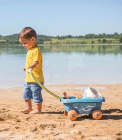 Zuckerrohr-Zugwagen Bio Sugar Cane Beach Cart Smoby Mit Eimer Aus Der Smoby Green Kollektion 100 % Recycelbar Ab 18 Monaten -Garten Spielzeug Laden 867011 e smoby vozik