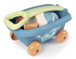 Zuckerrohr-Zugwagen Bio Sugar Cane Beach Cart Smoby Mit Eimer Aus Der Smoby Green Kollektion 100 % Recycelbar Ab 18 Monaten -Garten Spielzeug Laden 867011 i smoby vozik 1