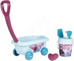 Schubkarren Frozen Garnished Beach Cart Smoby Mit Eimer Set Ab 18 Monaten SM867016 -Garten Spielzeug Laden 867016 a smoby vozik