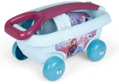 Schubkarren Frozen Garnished Beach Cart Smoby Mit Eimer Set Ab 18 Monaten SM867016