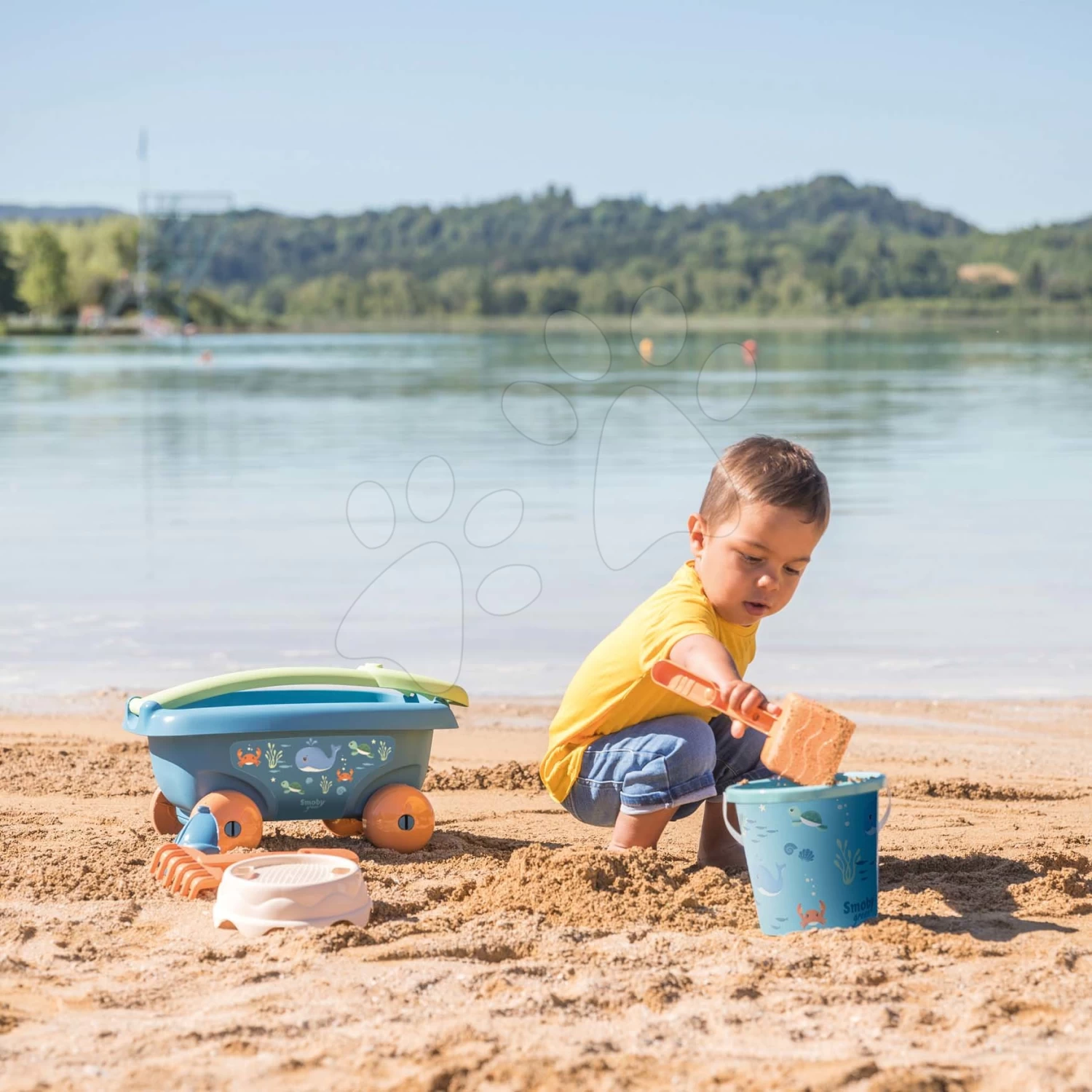 Zuckerrohr- Schubkarren Ocean Bio Sugar Cane Beach Cart Smoby Mit Eimer-aus Der Kollektion Smoby Green 100% Ab 18 Monaten Recycelbar SM867018 5 Zuckerrohr- Schubkarren Ocean Bio Sugar Cane Beach Cart Smoby Mit Eimer-aus Der Kollektion Smoby Green 100% Ab 18 Monaten Recycelbar SM867018 – Bild 3