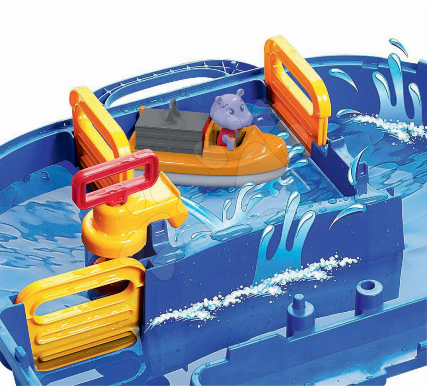 Set Sandkasten Sandy BIG Mit Festdeckel Und Eine Wasserstraße Aquaplay LockBox Im Koffer Ab 12 Monaten 11 Set Sandkasten Sandy BIG Mit Festdeckel Und Eine Wasserstraße Aquaplay LockBox Im Koffer Ab 12 Monaten – Bild 9