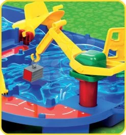 Set Sandkasten Schmetterling Smoby Mit Wasserdüse Und Wasserstraße LockBox Mit Segelbooten -Garten Spielzeug Laden 8700001516 n aquaplay draha