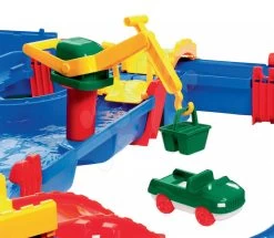 Set Zweiteiliger Sandkasten - Muschel BIG Blau Und Wasserstraße Aquaplay Megabridge Mit Booten Ab 18 Monaten 24 Set Zweiteiliger Sandkasten - Muschel BIG Blau Und Wasserstraße Aquaplay Megabridge Mit Booten Ab 18 Monaten -Garten Spielzeug Laden 8700001528 d aquaplay draha