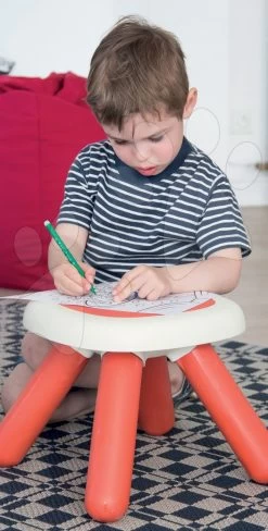 Kinder- Hocker KidStool Smoby 2v1 Grün/blau/rot Mit UV Filter 50 Kg Tragfähigkeit Ab 18 Monaten -Garten Spielzeug Laden 880100 880200 i smoby stolicky 6