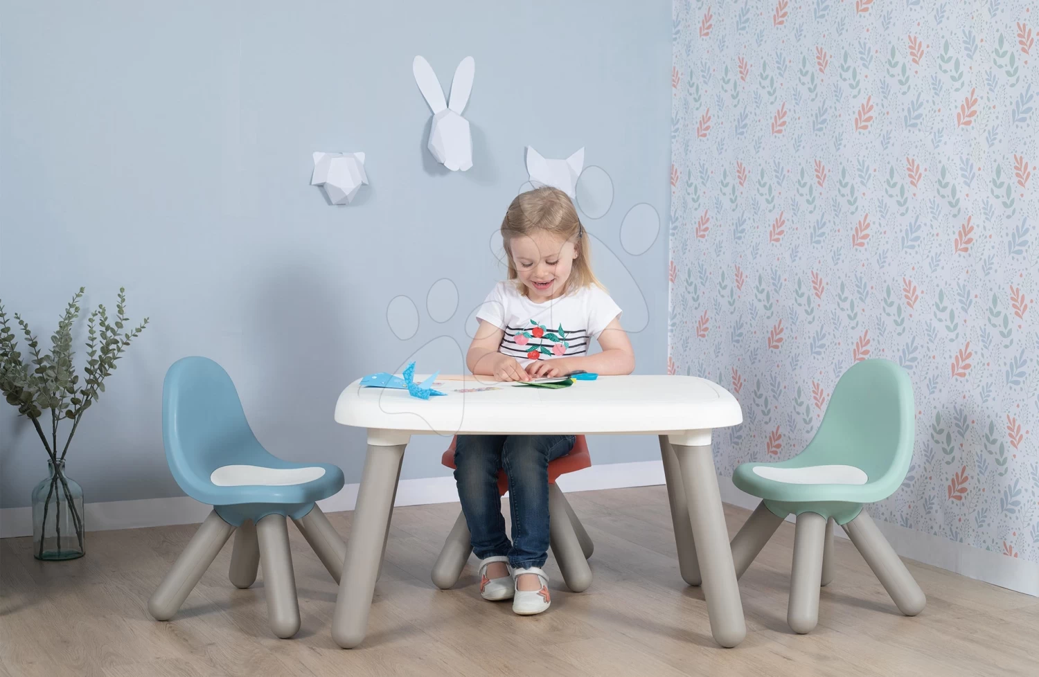 Kindertischset KidTable White Smoby Graucreme Höhe 45 Cm Mit Stuhl Mit Anti-UV-Filter 15 Kindertischset KidTable White Smoby Graucreme Höhe 45 Cm Mit Stuhl Mit Anti-UV-Filter – Bild 13
