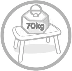 Kindertischset KidTable Blau Smoby Mit Stuhl Und Hocker Mit Tintenfisch Mit UV-Filter -Garten Spielzeug Laden 880406 b smoby stol 2