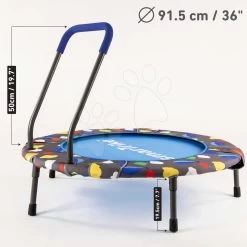 Trampolin Activity Center 2in1 SmarTrike Faltbar Rund Mit 92 Cm Umfang Mit Griff Zum Halten Ab 12 Monaten -Garten Spielzeug Laden 9201001 d smartrike trampolina