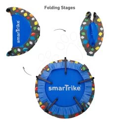 Trampolin Activity Center 2in1 SmarTrike Faltbar Rund Mit 92 Cm Umfang Mit Griff Zum Halten Ab 12 Monaten -Garten Spielzeug Laden 9201001 i smartrike trampolina