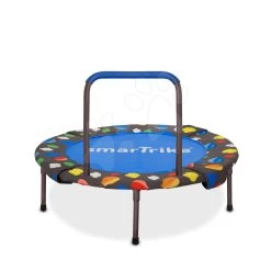 Trampolin Activity Center 2in1 SmarTrike Faltbar Rund Mit 92 Cm Umfang Mit Griff Zum Halten Ab 12 Monaten -Garten Spielzeug Laden 9201001 p smartrike trampolina
