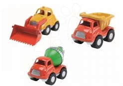 ECOIFFIER Auto Écoiffier 3 Stück Muldenkipper, Mischer, Lader Länge 21 Cm Ab 18 Monaten -Garten Spielzeug Laden d17217 i ecoiffier nakladne auta