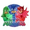 Gummi-Märchenball PJ Masks Mondo 14 Cm -Garten Spielzeug Laden logo 2 pj masks 2