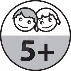 Schaukel Activity Swing BIG Tragfähigkeit 70 Kg Höhenverstellbar Ab 5 Jahren -Garten Spielzeug Laden logo big vek 5 plus