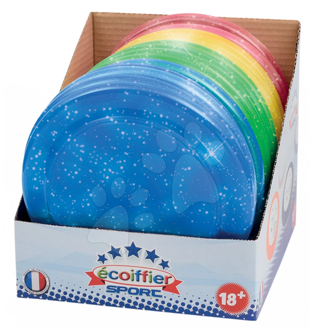 ECOIFFIER Fliegende Untertasse Écoiffier Durchmesser 23 Cm Durchscheinend Rot/blau Ab 18 Monaten 3 ECOIFFIER Fliegende Untertasse Écoiffier Durchmesser 23 Cm Durchscheinend Rot/blau Ab 18 Monaten