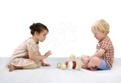 Drevené Kolky S Guľou Birdie Skittles Tender Leaf Toys 6 Dielov V Textilnej Taške Od 3 Rokov TL8621 -Garten Spielzeug Laden tl8621 e tender leaf kolky